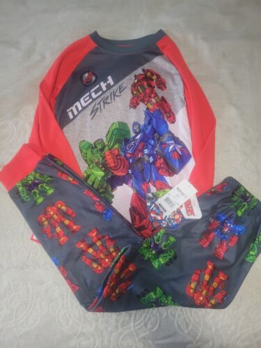 New Boys Character Pajama Set The Avengers Long Sleeve Pjs