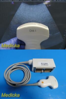 Siemens CH4-1 Ultrasound Transducer Probe, P/N 07472256 *Convex Array* ~ 24891