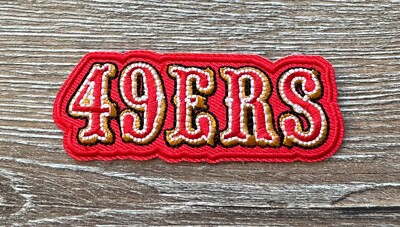 NFL San Francisco 49ers PATCH Aufnäher Bügelbild American Football US Sport NEU