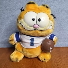 Garfield 1978 1981 Vintage 9" Dakin Plush Fun Farm Football