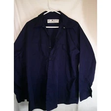 Red Kap Work Shirt Uniform Button Up Long Sleeve XL-RG