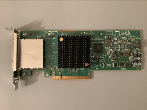 SAS9207-8E LSI SAS 9207-8e 6Gb/s-SAS+SATA PCI-E mit 8 Ports HBA - Picture 1 of 2