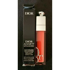 NEW Dior Poppy Coral Plumping Gloss Addict Lip Maximizer Cosmetic Size 6ml 061