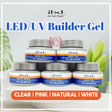 IBD Builder Gel 0.5 oz LED/UV NEW IN JAR Clear/White/Pink/Natural - Pick Any
