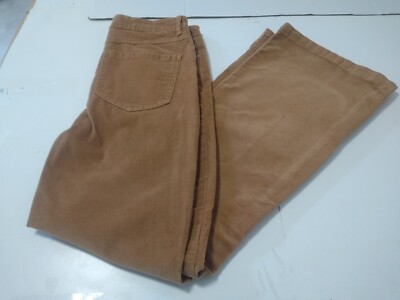 Forever 21 boot cut corduroy pants womans size L golden brown
