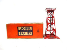 Lionel No. 394 Rotating Beacon Light Tower Red Postwar Accessory A-1 