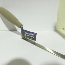 Qty 2: Goldblatt Tuck Point Pointing Trowel 6-3/4” X 1/2” Traction Grip Handle