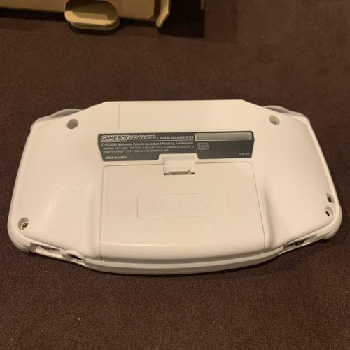 Nintendo Game Boy Advance GBA White Handheld Console In Box Japan Good - Picture 5 of 7