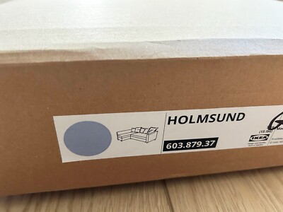 Ikea HOLMSUND Sleeper sectional seat COVER ONLY, orrsta light blue 