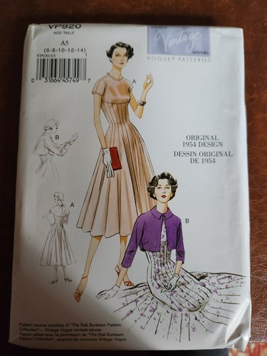 New Uncut Sewing Patterns: Vintage Vogue - Women's Dress, Jacket, Skirt, Coat ++ - Picture 85 of 102