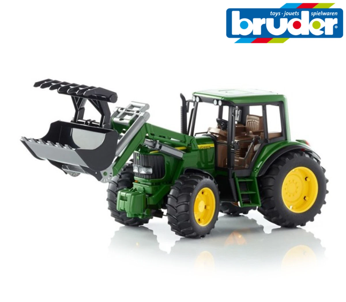 Bruder 2052 Bruder 02052 Tracteur John Deere 6920 avec chargeur