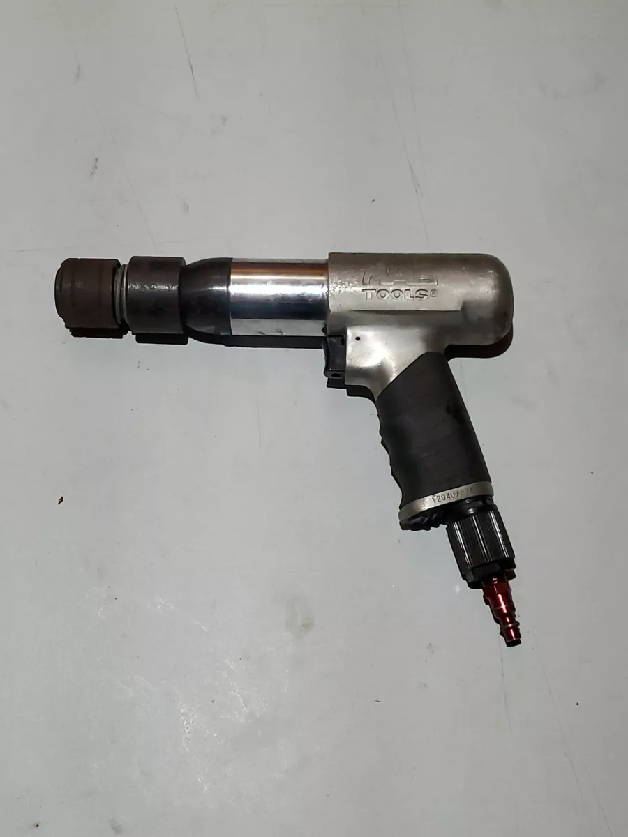 Mac Tools AH2010 Long Barrel Pneumatic Air Hammer AH9110 Quick Chuck Bundle