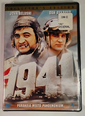 1941 (Collector's Edition) 2002 DVD Movie J. Belushi, D. Aykroyd NIB Sealed VTG