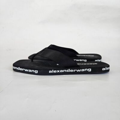 Alexander Wang Rubber Thong Sandal wlogo, 39 | eBay