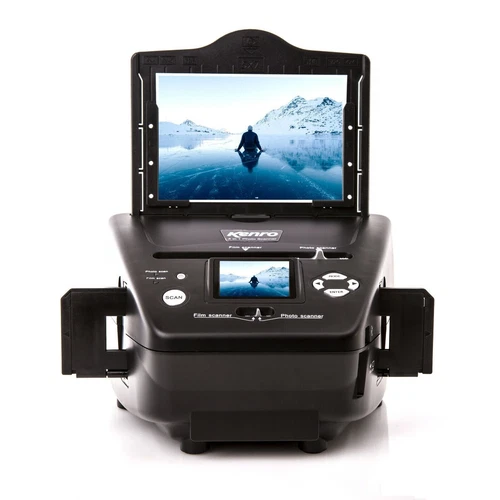 Kenro 4-in-1 USB Film Scanner for Photos Slides and Negatives High Resolution