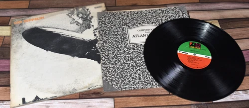 1971 Led Zeppelin Self Titled Debut Vinyl LP Album with Sleeve & Dust Jacket