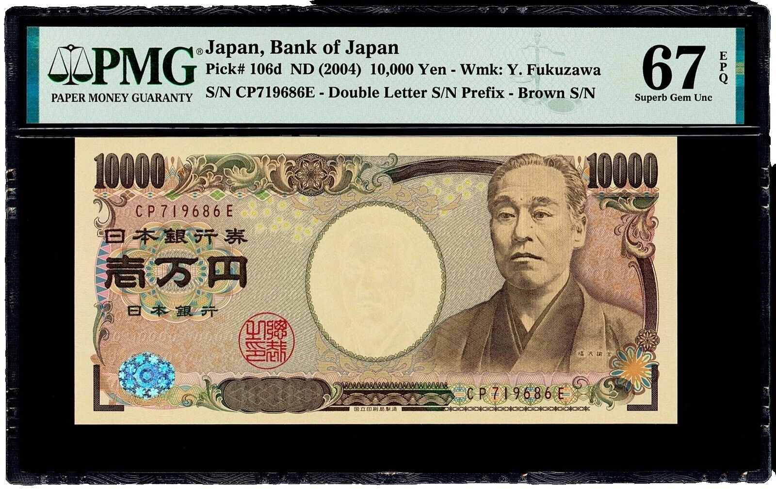 2004 Japanese Paper Money