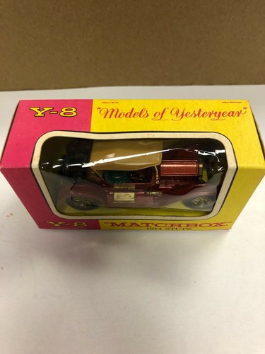 Vintage 1960's Lesney Matchbox 1914 Stutz Y-8 Car in Original Box Made In Englan - Picture 2 of 5