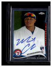 2014 Topps Chrome Rookie Autographs #88 Michael Choice  AU