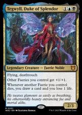 MTG Commander WOE *FOIL* M Tegwyll, Duke of Splendor #0001