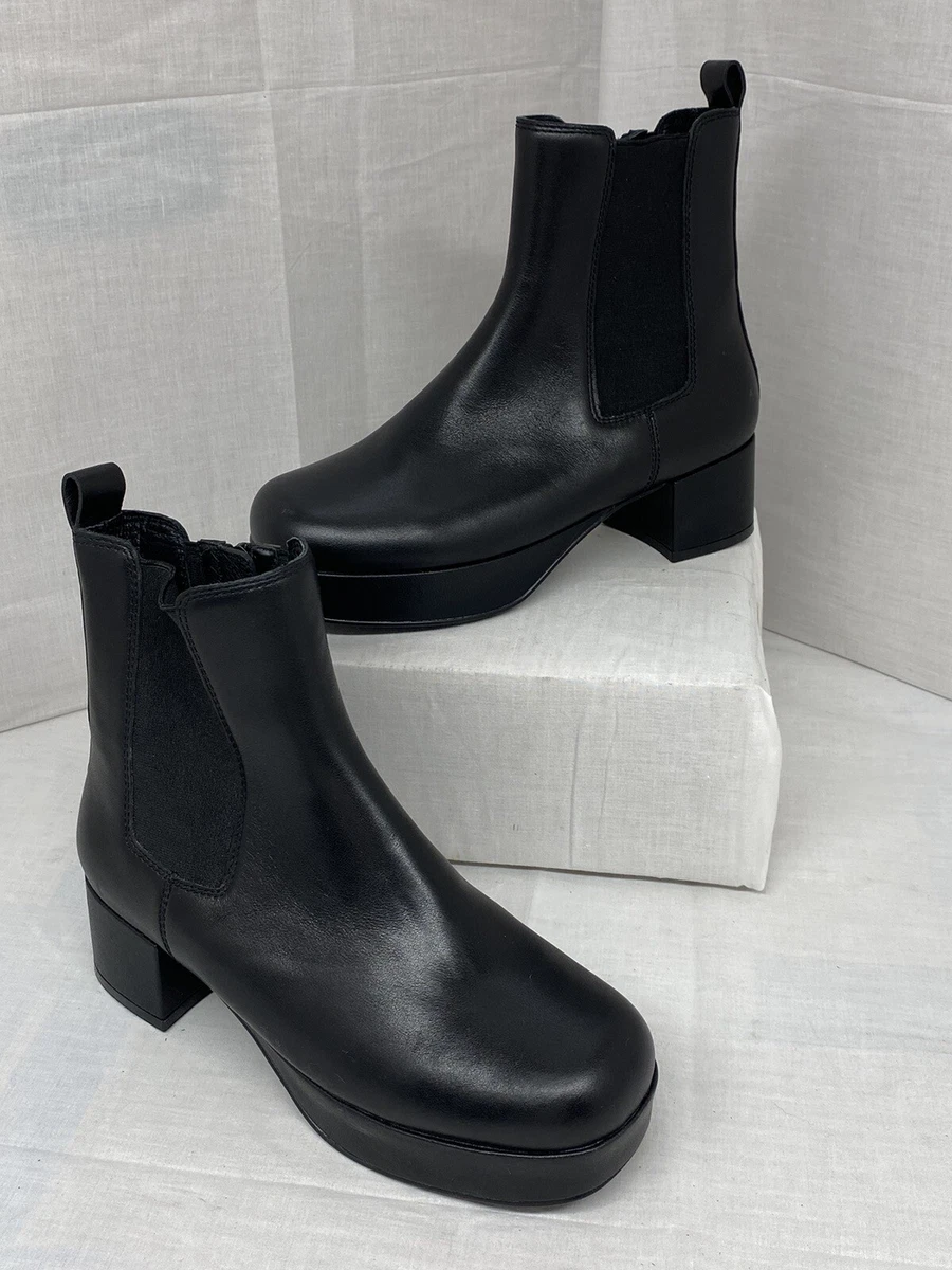 Jeffery Campbell Women s Lillian Platform Chelsea Bootie In Black