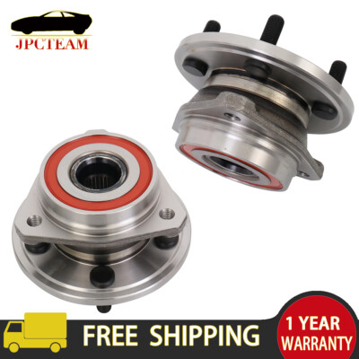 Pair(2) Front Wheel Hub Bearing For Jeep wrangler 1997-1998 & jeep TJ 1997-1999