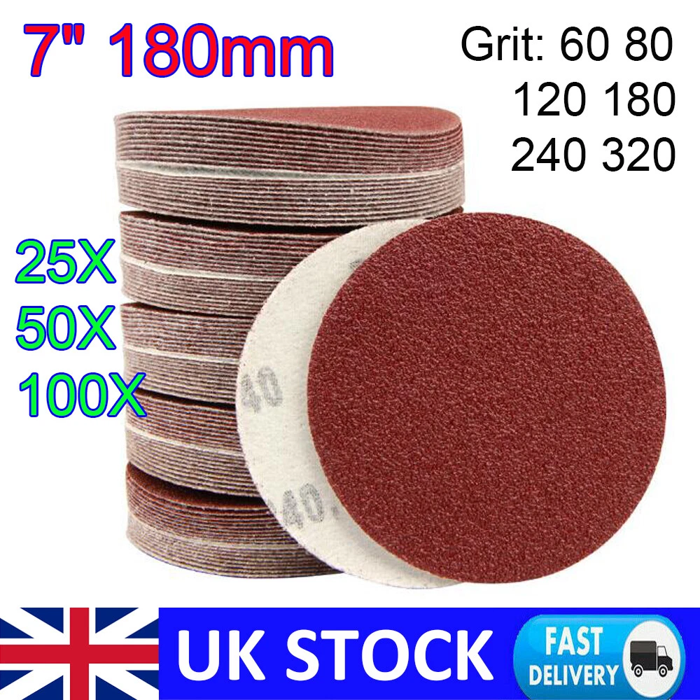 180mm Sanding Discs 7