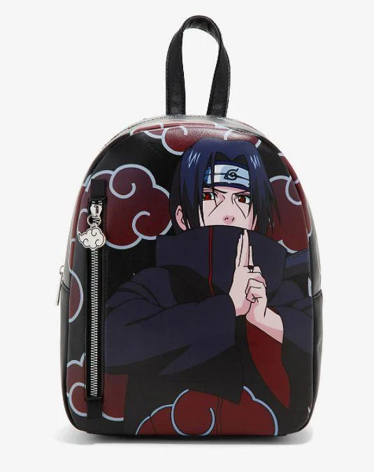 Naruto Shippuden Itachi Akatsuki Mini Backpack | eBay