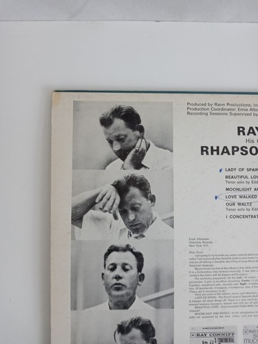 Ray Conniff Rhapsody In Rhythm Vinyl Record 1962 - Picture 9 of 12