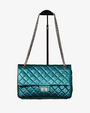 Borsa Chanel 2.55 ristampa grande metallica