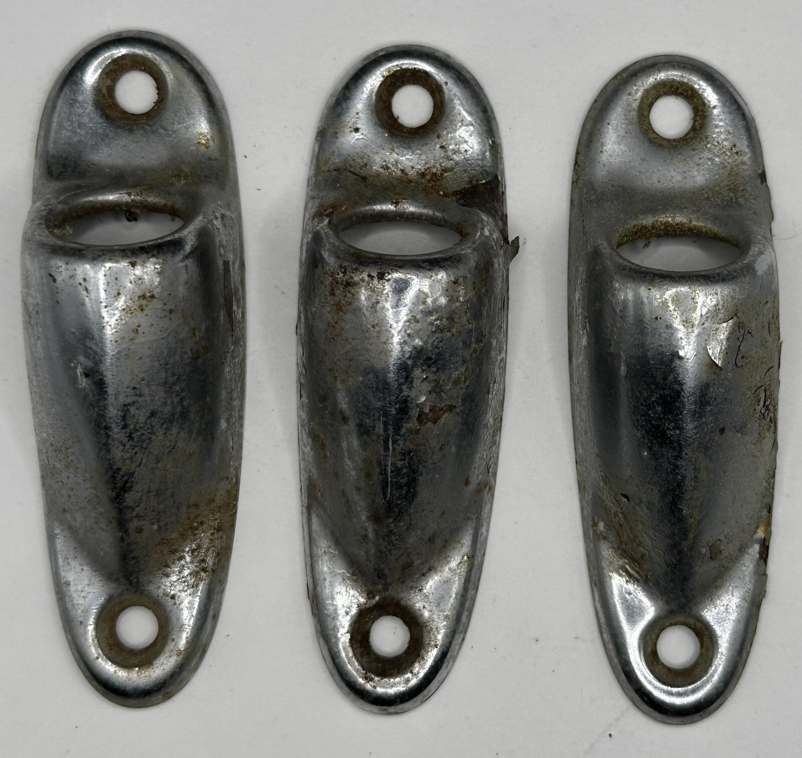 Vintage Chrome Car Cab Light Cover Lot Of 3 eBay