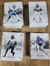 2024 Prestige Football Panini Base Cards 1 - 200 You Pick