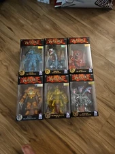 Yu-Gi-Oh PhatMojo Full Set Series 1 Figures Limited Edition w/Exclusive Card NEW