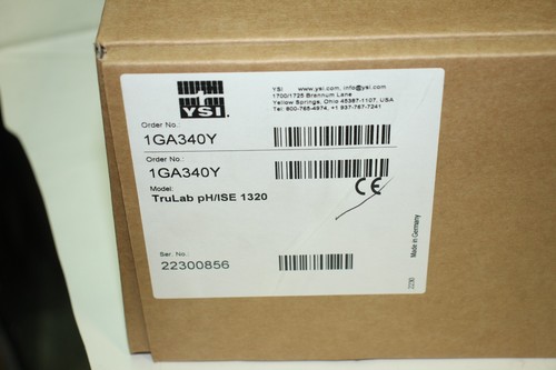 NEW YSI TruLab pH/ISE 1320 1GA340Y Benchtop Meter - Picture 3 of 3