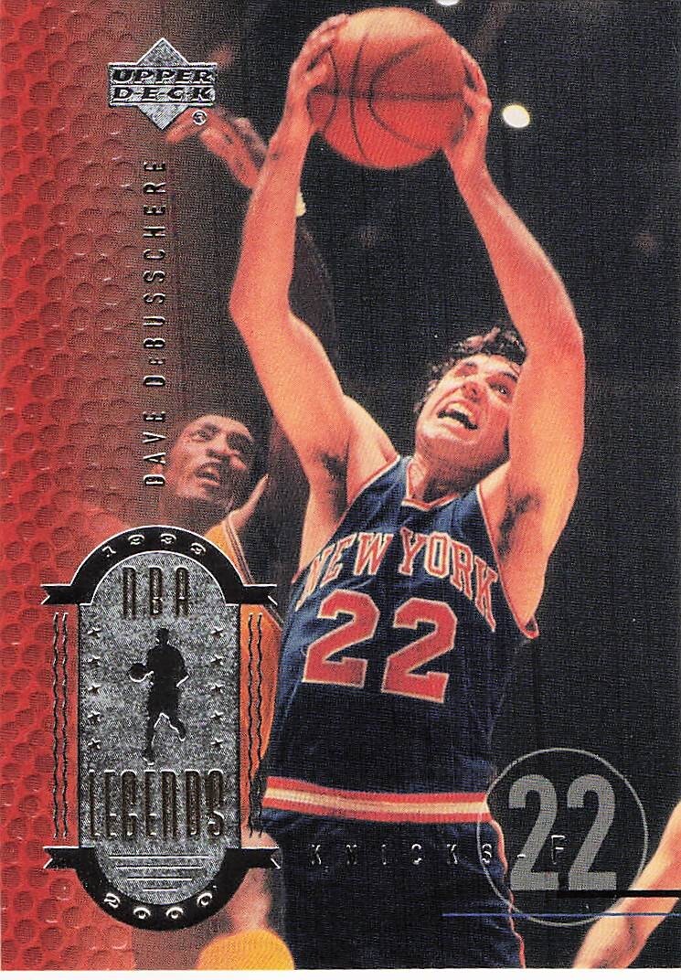 1999-00 UPPER DECK NBA LEGENDS #29 DAVE DEBUSSCHERE