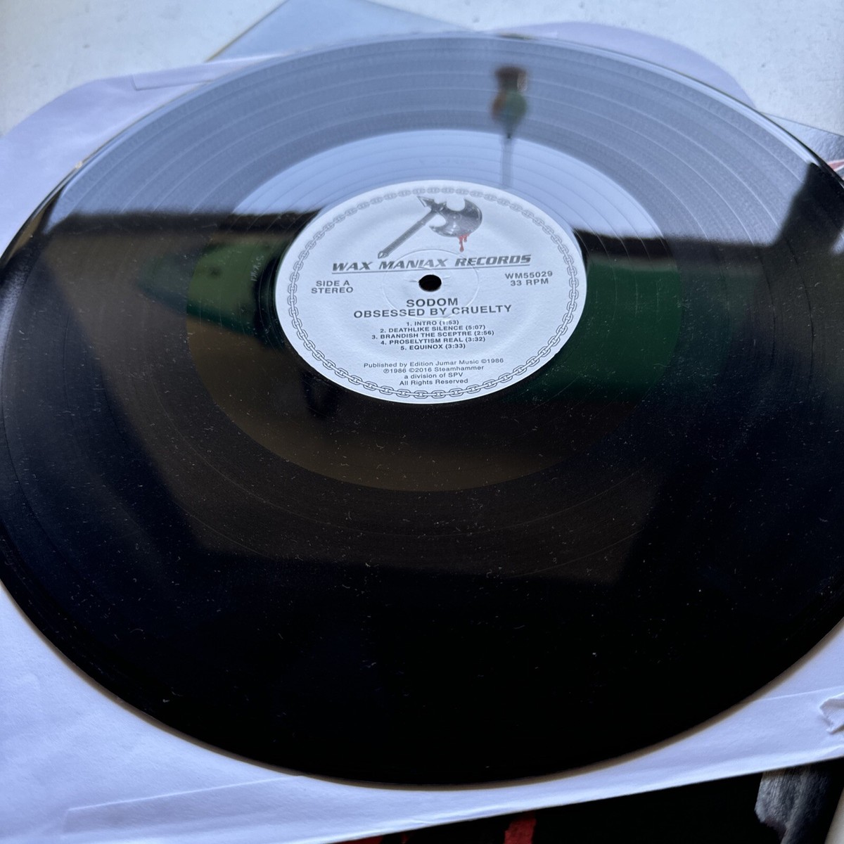 【新品未使用】【Wax Maniax】Sodom / Obsessed By C Sodom Obsessed By Cruelty Black Vinyl 2LP '86 US And German