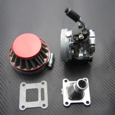 19mm Carburetor Air Filter for 2 Stroke Mini Moto ATV Dirt Pocket Bike 47cc 49cc