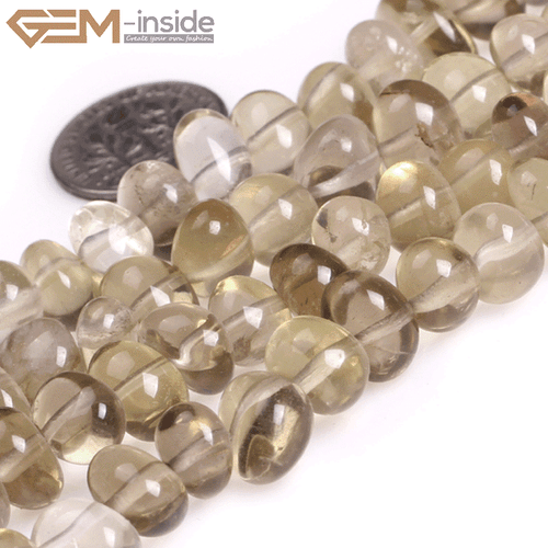 Piedras preciosas naturales pepita pata cuentas de forma libre para hacer joyas 15" 8x12 mm - Imagen 138 de 148