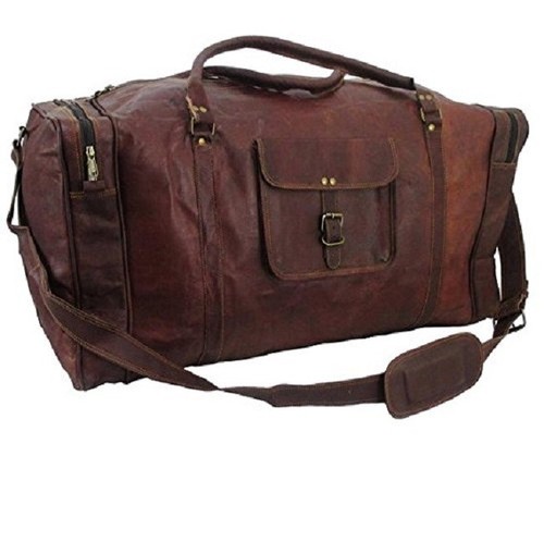 Sac à main de voyage en cuir véritable pour femme - Bagagerie - Maroquinerie