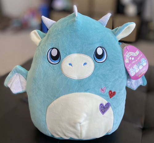 valentines day squishmallow dragon