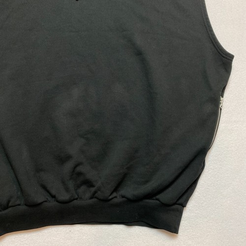 Acne Studios Hoodie Oversized Men's S Black Sleeveless Sweatshirt Pullover - Picture 4 of 13
