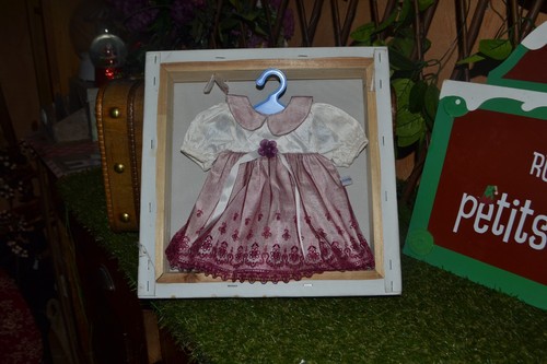 robe neuve poupee schildkrot tortue rose marie francoise mode et