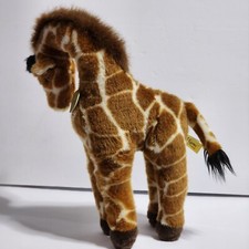Miyoni by Aurora GIRAFFE Safari Animal Toy Plush Standing 14" Brown White