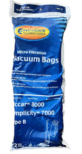 NEW Riccar 8000 Simplicity 7000 Type B Envirocare Vacuum Bags 12 pack