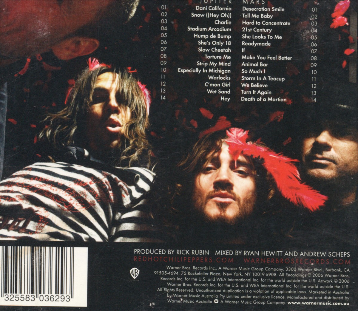 Red Hot Chili Peppers - Stadium Arcadium 2CD | eBay