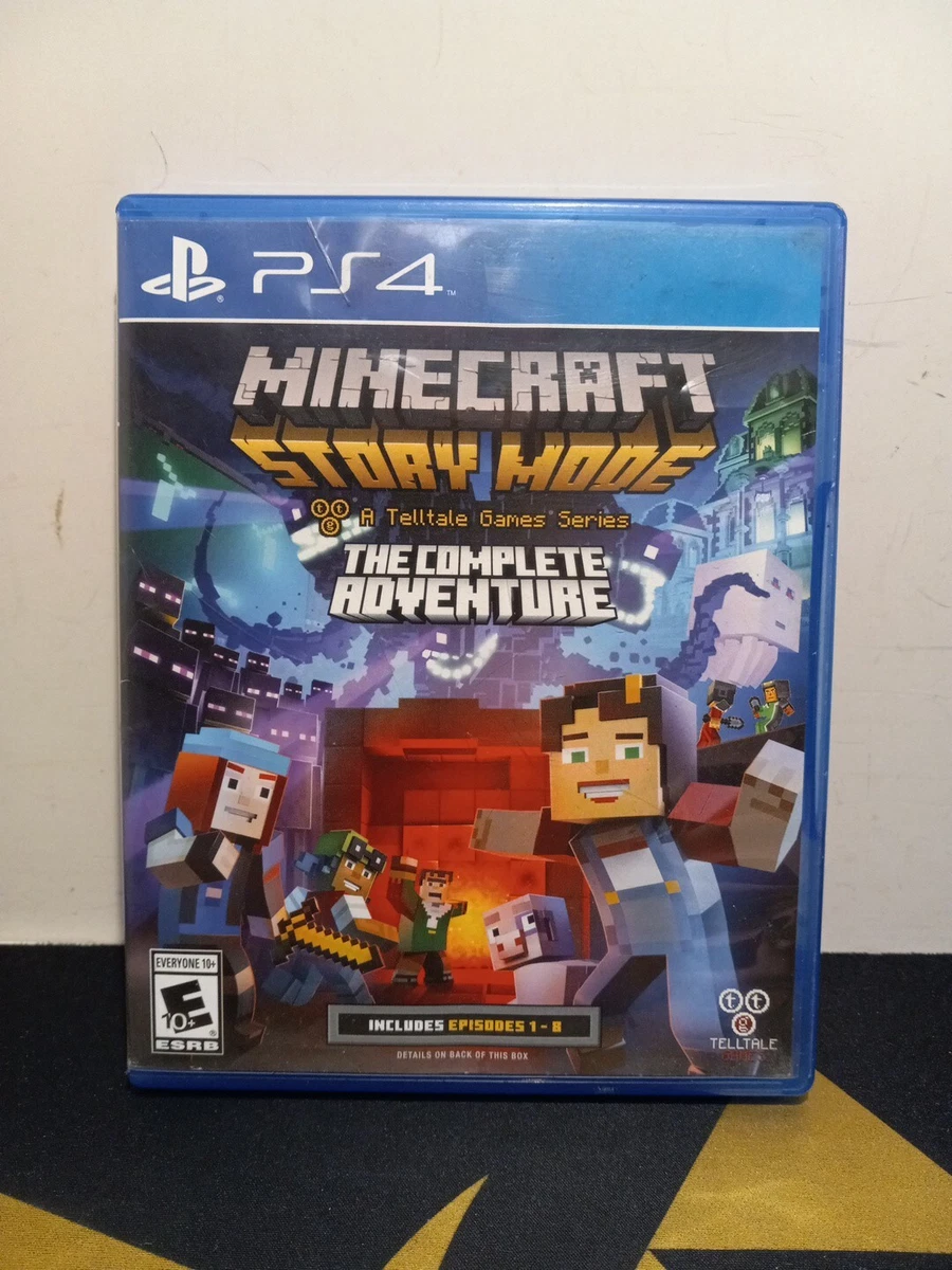 Minecraft: Story Mode - The Complete Adventure (PlayStation 4, 2016) for  sale online