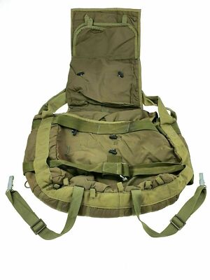 Vintage Czech Army Parachute Bag / Shoulder Bag - Military