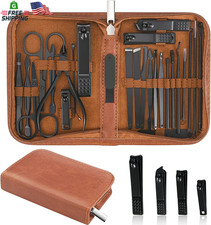 Manicure Set Professional Nail Clipper Kit-26 Pieces Stainless Steel Manicure Ki