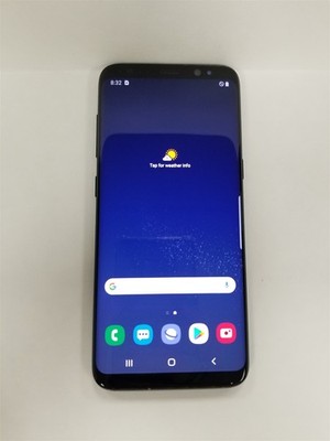 Samsung Galaxy S8 64GB Black SM-G950U1 (Unlocked) Fully Functional DF9164