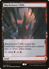 MTG Blackcleave Cliffs  - Zendikar Rising Expeditions #013